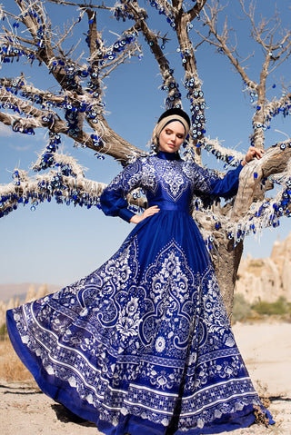 Indiana Paisley-Kleid