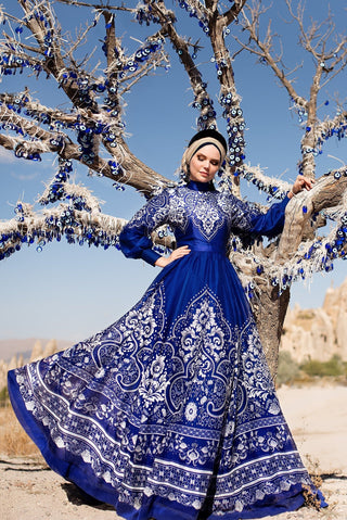 Indiana Paisley Dress - Muslima Wear
