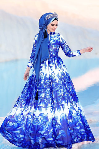 Milana Chiffon Dress - Muslima Wear