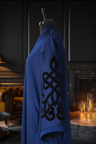 Muslima Berry Blue Abaya - Muslima Wear