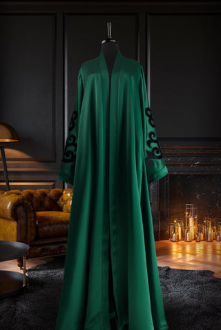 Muslima Emerald Green Abaya L / greeen Muslima Emerald Green Abaya L / greeen
