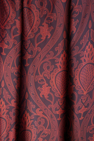 Persia Ruby Red Silky Chiffon Skirt - Muslima Wear