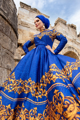 Sultana Royal Blue Dress XL / Blue Sultana Royal Blue Dress XL / Blue